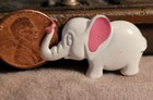 Cute Elephant Pin Ceramic And Metal