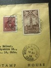 1946 Canada Advertising Cover  Spier Bros  Stamp House  Registered Mail To Usa