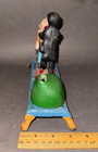 Dentist Pulling Teeth Cast Iron Mechanical Coin Bank Taiwan Reproduction