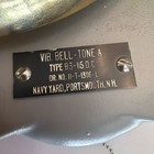 Vintage Us Navy Vib Bell-tone A Type B3 Navy Yard Portsmouth Nh - Read