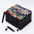 168 Colors Alcohol Markers Set Dual Tip Fine   Chisel Professional Art Marker   