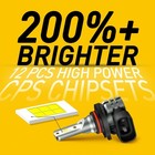 2x 9005 Led Fog Light 360   Beam Bulb High Power 6000k Headlight Conversion Kit