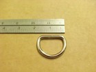 1 1 4  Nickel Steel Heavy Duty D Rings  pack Of 25  
