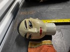 Antiquen Chinese Opera Doll Embroidered Gold Embroidered Costume 19th Original