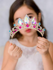 Princess Tiaras For Little Girls  Kids Dress-up Crown Headband  Birthday Wedding