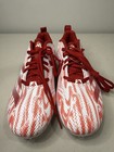 Size 4 Youth 4y Adidas Adizero Electric 2 Youth Football Cleats Red White Id1469