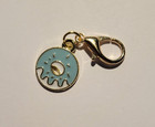 Pocket Hug   Positive Donut   Blue   White   Comfort   Anxiety   Keychain
