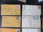 Lot Of 16 Us Postal History Covers 1850s-1890