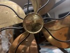 16    Antique Emerson 4 Blade Oscillating 3-speed Fan Model 27648 Works Great 