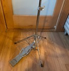 Vintage Ludwig Atlas Hi-hat Cymbal Stand 1123 Spur-lok Direct-pull - Chrome Usa