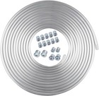 3 16    Od Brake Line  25ft Alumal Tubing Kit With Fittings  Includes 16 Nuts     