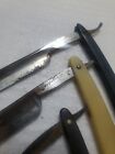 Old Vintage Antique Straight Razor Lot Of 5 Razors Lot 20