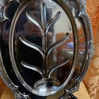 Vintage Gorham Yc1620 Oval Silver Plated Meat Cutlery Serving Platter Tray