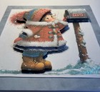 Handmade Greeting Card Art 3d Christmas Letters To Santa Design Scrapz By Kim