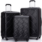 Luggage Sets Hardside 3 Piece  Hardshell Suitcase With Lightweight Durable Sp   