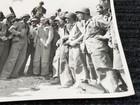 Vintage Ww2 Usmc Battle Of Tarawa Marines Congratulate Pilot Original Photo 1943