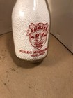 Sunlite Dairy Quart Milk Bottle  Soo  Michagans  Shield W  Cow Graphics