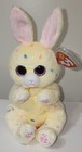 Ty Beanie Bellies - Cream The Easter Bunny Rabbit 6  New Mwmts Plush Stuffed Toy