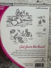 Heartfelt Creations Berries And Peaches Rubber Cling Stamps  4 Pc Set Hcpc-3689