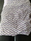 Garanimals - Lavender Chevron Print Fitted Crib toddler Bed Sheet