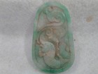 Ancient Chinese Ming  Dynasty Jadeite Dragon fish Amulet 1350-1650 Ad