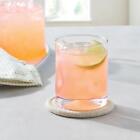 Set Of 4 12 5oz Clear Drinking Glasses Ideal Juices Water Mixed Drinks New