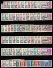 1935 Kgv Silver Jubilee Omnibus Complete Set Of 250 Stamps Very Fine Used 