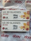 2 Pairs Clip-on Passive 3d Glass With Polarized Lenses For Vizio Genuine Lg 3dtv