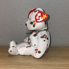 Ty Beanie Baby 1998 Holiday Christmas Teddy Bear Ty Nostalgic Plush