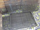 Stainless Steel Black Wire Mesh Pcb Inline Wash Basket - Lot Of 4