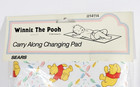 Vintage Sears Winnie The Pooh Vinyl Carry Along Changing Pad 12 75  X 27 75  New