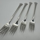 Vintage Towle Chippendale Cocktail Forks Sterling Silver Set Of 4 1937 Wow Nice