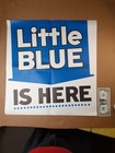 Vintage 1970 s Pabst Beer Store bar Display Poster   Little Blue  22  X 21 