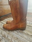 Dingo Brown Leather Pull-on Western Cowboy Boots  Us Size 9 Cowboy Boots