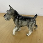 8 Pc Dog Terrier Figurine Schnauzer Porcelain Ceramic Japan Resin Castagna Italy