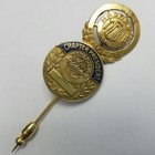 Vintage Hadassah Life Member Gold-filled Hat Pin Jewish Chapter President Rare