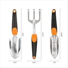 Fiskars 3-in-1 Garden Tool Set  Includes Trowel  Transplanter  And Cultivator Fo