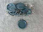 280pc Flattened Colorful Bottle Cap 25mm Trays With Split Ring Crafting Jewelry