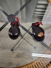 1 Pair Vintage Carved Wood Castanets Clapper Set