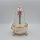 Disney Beauty And The Beast Enchanted Rose Musical Jewelry Box