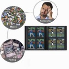 Small Card Binder With Waterproof Pages For 160 Trading Cards  black  New