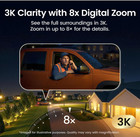 C  mara Seguridad Solar 3k Doble Lente Ptz 360   Wifi Seguimiento Ia