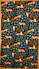 Christian Lacroix 100 cotton  Bath Towel Safari Tigers Black New Authentic