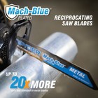 6 In 10-14tpi Reciprocating Saw Blade Mach-blue  2-pack  Spyder 200319