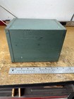 Hammer Tone Green Parts Bin Cabinet Drawer Organizer 4 Drawers Vintage Antique