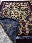 Uzbek Vintage Suzani Velvet Bedspread tapestry 186x145cm - Boho D  cor