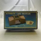 Automatic Playing Card Shuffler Battery Operated - Untested  Missing Tray 