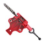 1 4 -6  Bench Chain Vise Heavy Duty 28  Pipe Clamp Cast Iron Steel Base