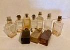 Antique Apothecary Medical Doctor Leather Saddle Bag Wood Drawer 20 Bottles  851