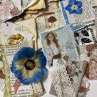 Junk Journal Cluster Pocket New Stash  Handmade Various Themes